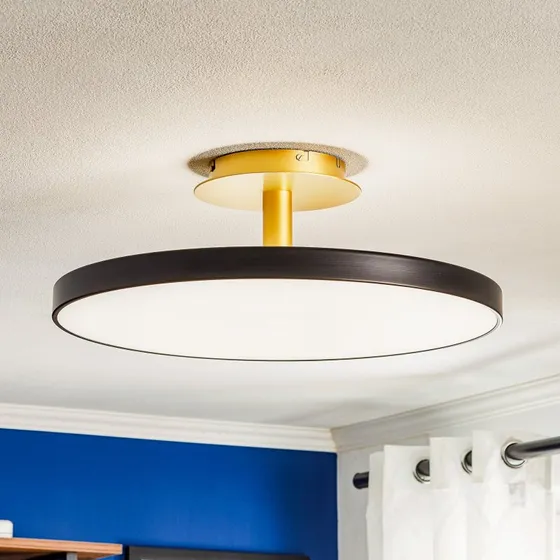 UMAGE Asteria Up Duża lampa sufitowa 60cm czarna