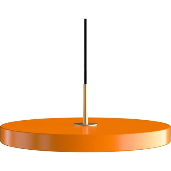 UMAGE Asteria Medium LED – Żyrandol pomarańczowy/mosiężny Ø 43 cm