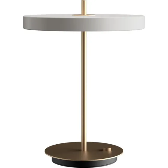 UMAGE Asteria Table Lampa stołowa LED jasnoszary/mosiądz
