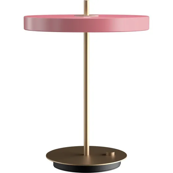 Lampa stołowa LED UMAGE Asteria Table, róż/mosiądz