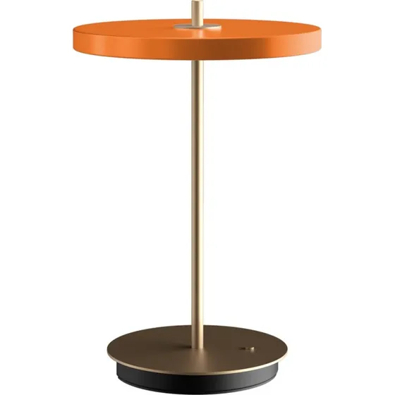 UMAGE Asteria Move Lampa Stołowa LED Pomarańczowy/Mosiądz 31 cm