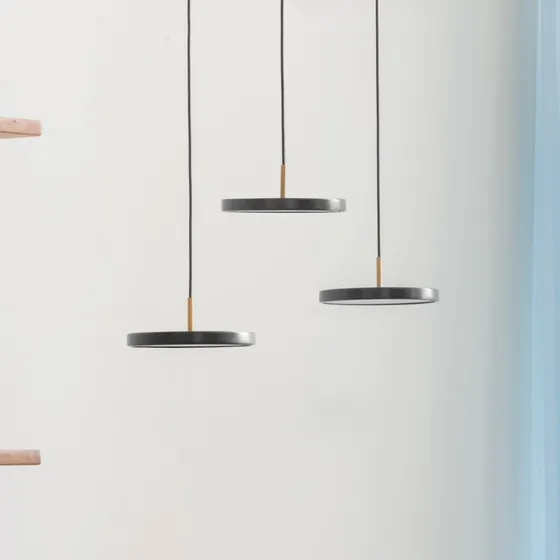 UMAGE Asteria MicroV2 żyrandol LED ściemniany antracyt