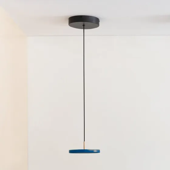UMAGE Asteria Micro V2 żyrandol ściemniany Petrol Blue