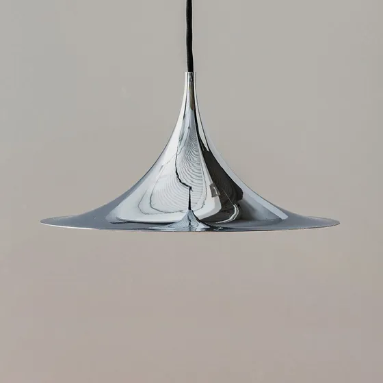 Gubi Semi Lampa Wisząca Ø30 Chrom