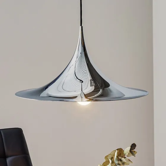 Gubi Semi Lampa Wisząca Ø47 Chrom