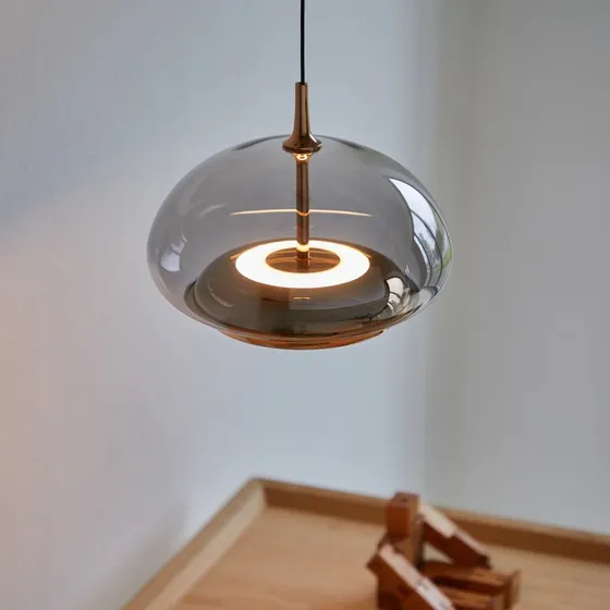 Loom Design Lampa wisząca Avalon Smoked/Rose Gold (LED)