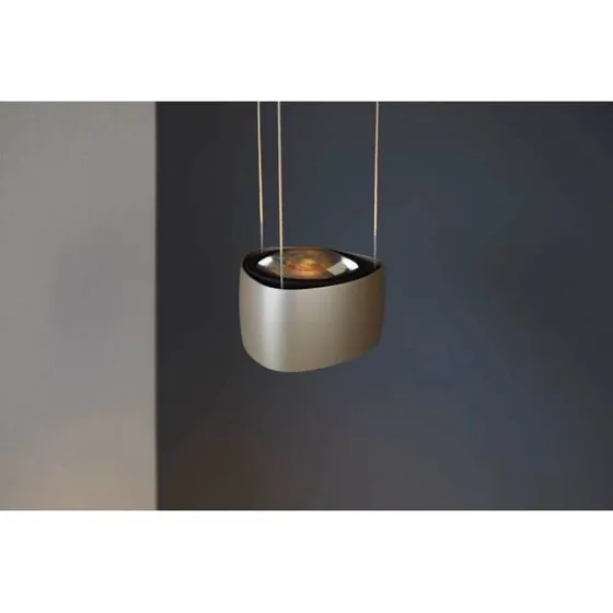 LOOM DESIGN lampa wisząca LED Air, szara, aluminium, 13 cm