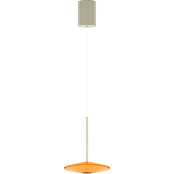Lampa wisząca LOOM DESIGN Solene Orange - szkło, Ø 20 cm