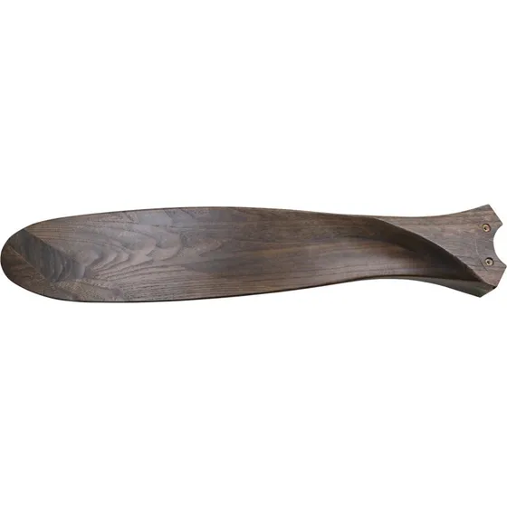 Wentylator sufitowy ECO GENUINO chrom/orzech, Ø 122 cm