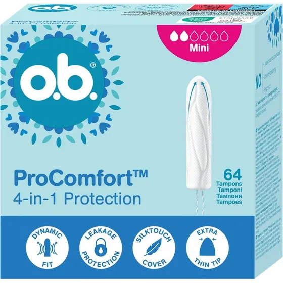 O.B. ProComfort Mini tampony 64 szt.