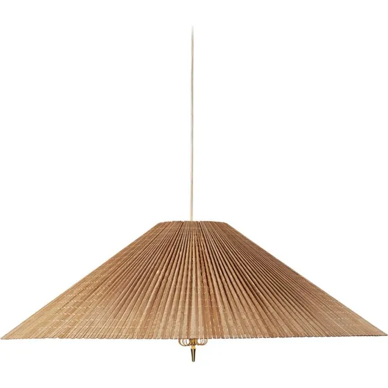 Gubi 1972 Lampa Wisząca Bamboo - Bambus i Mosiądz, Ø 62 cm