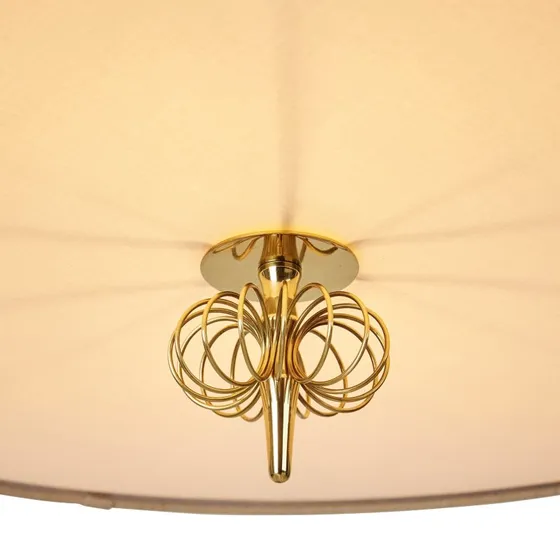 Gubi A1967 Lampa Wisząca Canvas - Mosiądz i Tkanina
