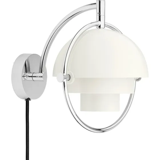 Gubi Multi-Lite Kinkiet, biały metal, G9