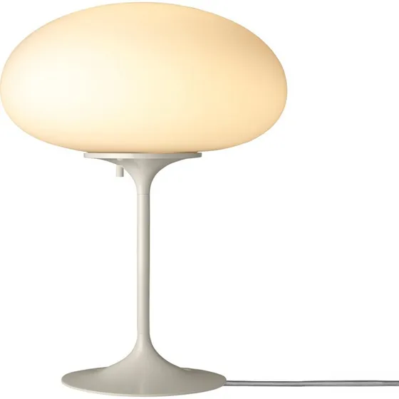 Gubi Stemlite Lampa stołowa, szary żwir, 42 cm, ściemniana