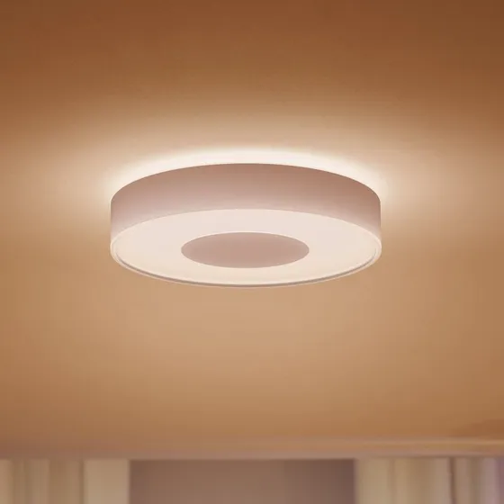 Lampa sufitowa LED Philips Hue Infuse, 38,1 cm, biała, ściemniana