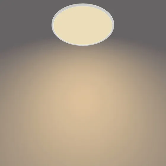 Philips SuperSlim Lampa Sufitowa Biała Ø 42 cm 2700K