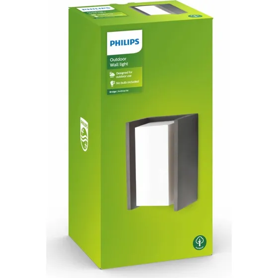 Philips myGarden Bridge kinkiet E27 antracyt