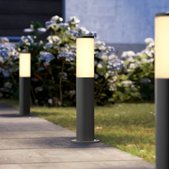 Philips Utrecht Słupek oświetleniowy E27 antracyt