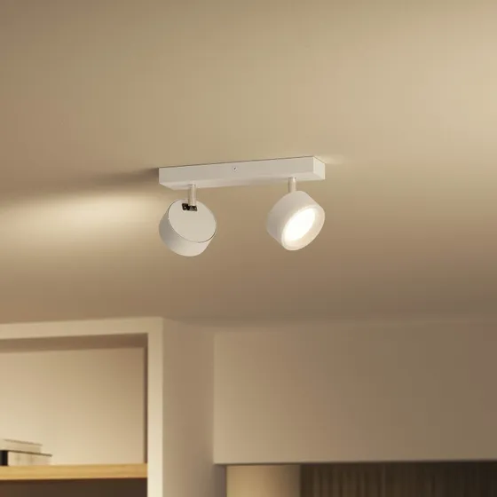 Philips Bracia Reflektor Sufitowy LED 2-punktowy, Biały
