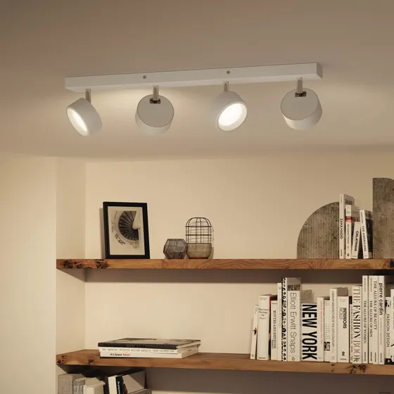 Philips Bracia Reflektor Sufitowy LED 4-punktowy, Biały