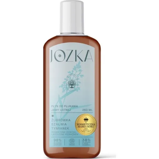 JOZKA Płyn do płukania jamy ustnej 250 ml z szałwii, tymianku, żubrówki