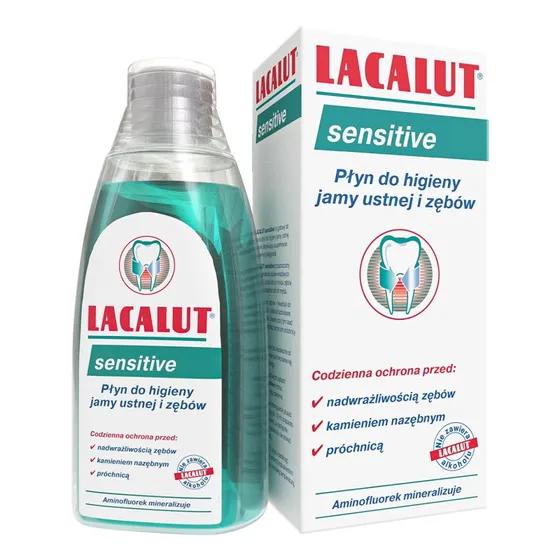 Lacalut Sensitive Płyn do płukania jamy ustnej 300 ml