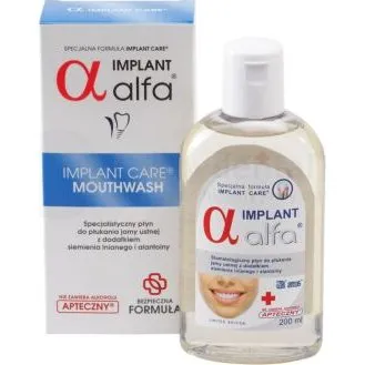 Alfa Implant Care Pyn do pukania jamy ustnej 200 ml