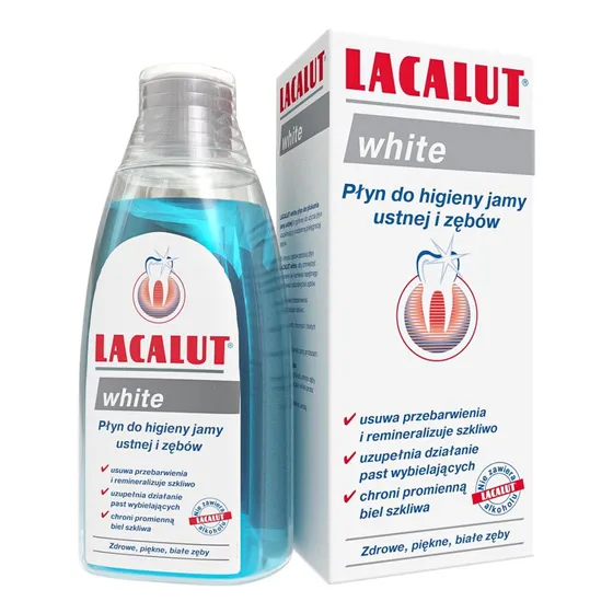 Lacalut White Płyn do płukania jamy ustnej 300 ml