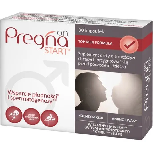 Pregna Start On Kapsuki dla mczyzn 30 szt