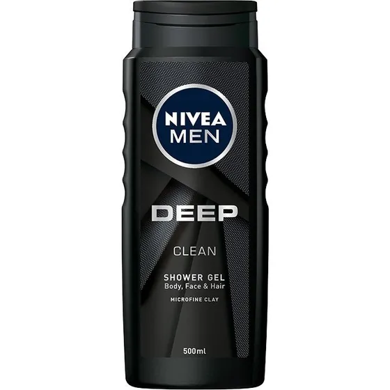 Nivea Men Deep Clean żel pod prysznic 3w1 500ml
