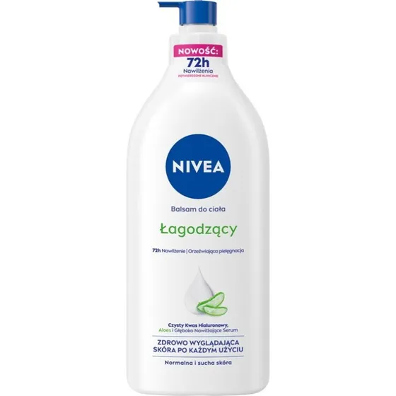Nivea Łagodzący balsam do ciała z aloesem 625ml