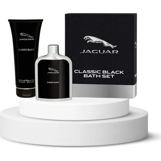 Jaguar Classic Black Zestaw Mski 100 ml + 200 ml