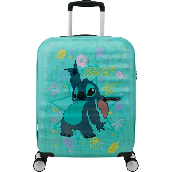 American Tourister Wavebreaker Disney Stitch Flower 55 cm