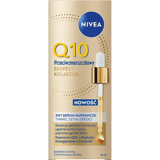 Nivea Q10 Ekspert Kolagenu Serum Naprawcze 3w1 30ml