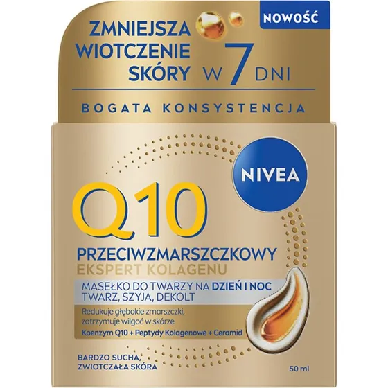 Nivea Q10 Ekspert Kolagenu Masełko do Twarzy 50ml