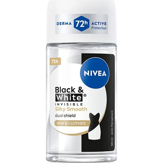 Nivea Black & White Invisible Silky Smooth antyperspirant w kulce 50ml