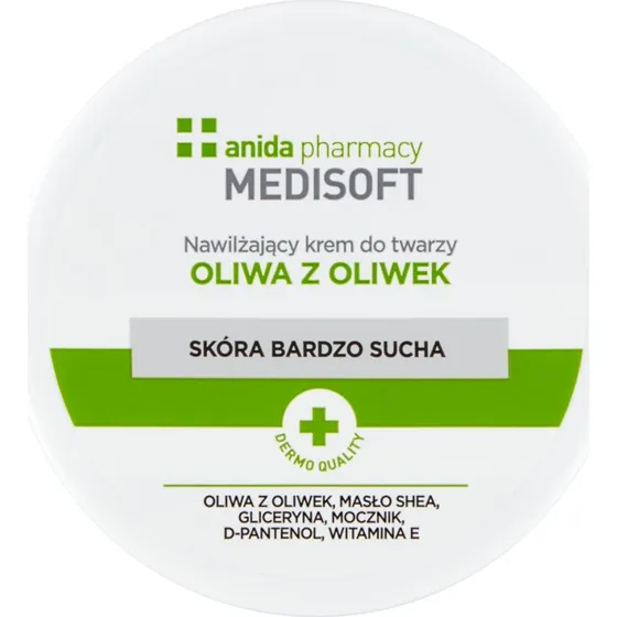 Anida Medisoft Nawilżający Krem do Twarzy z Oliwą z Oliwek 100ml