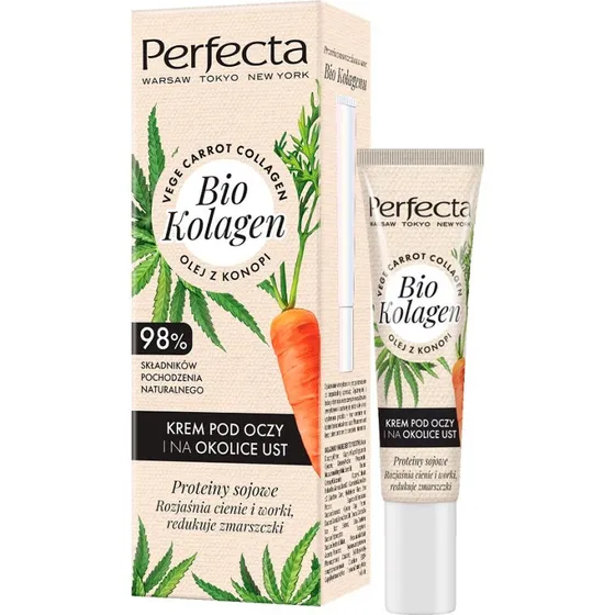 Perfecta Bio Kolagen krem pod oczy i na okolice ust 15ml