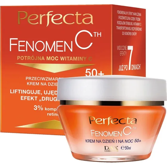 Perfecta Fenomen C przeciwzmarszczkowy krem 50+ (dzień i noc) 50ml