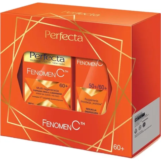 Perfecta Fenomen C 60+ Zestaw: Krem Dzień/Noc 50ml + Krem Pod Oczy 15ml