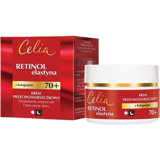 Celia Retinol Elastyna Krem przeciwzmarszczkowy 70+ 50ml