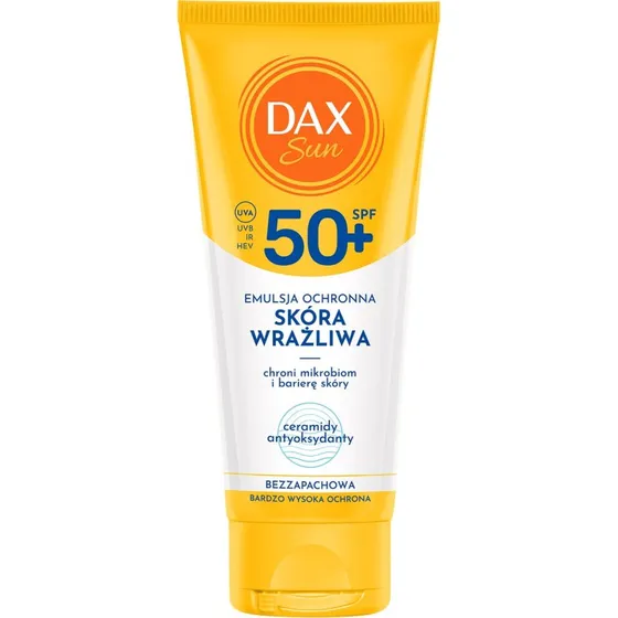 Dax Sun Emulsja ochronna dla skóry wrażliwej SPF50+ 100ml