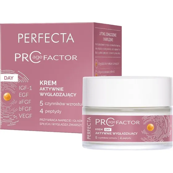 Perfecta Pro Age Factor krem wygładzający na dzień 50ml