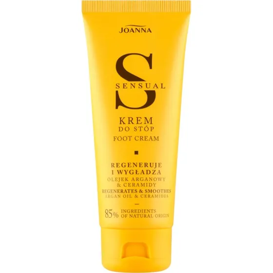 Joanna Sensual krem do stóp z olejkiem arganowym i ceramidami 100g
