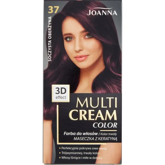 Joanna Multi Cream Color 37 Soczysta Oberżyna