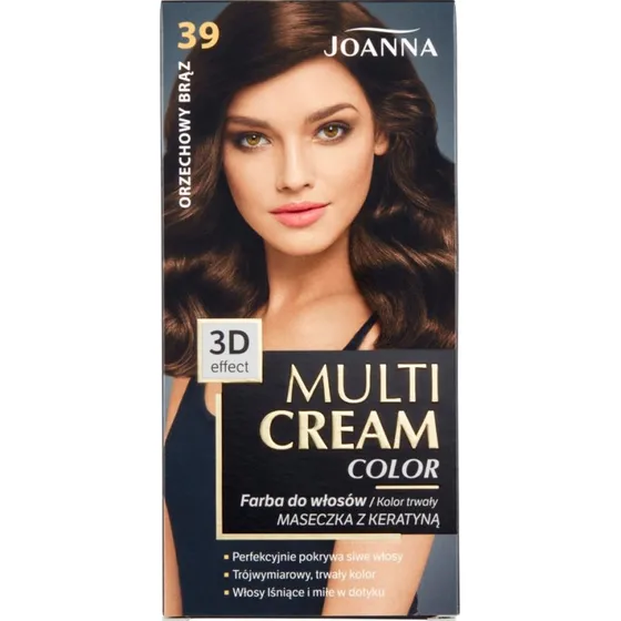 Joanna Multi Cream Color 39 Orzechowy Brąz