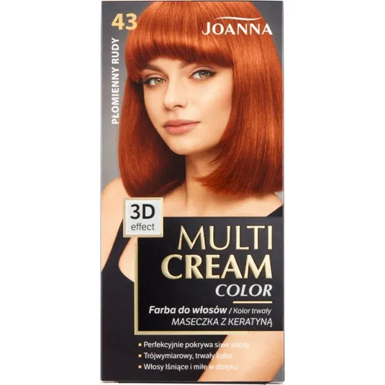 Joanna Multi Cream Color 43 Płomienny Rudy
