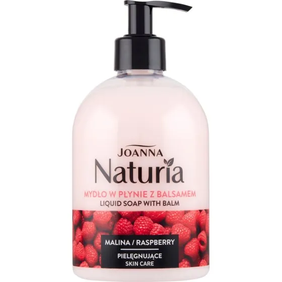 Joanna Naturia mydło w płynie z balsamem Malina 500ml