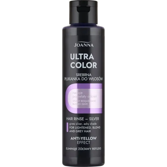 Joanna Ultra Color płukanka do włosów srebrna 150ml