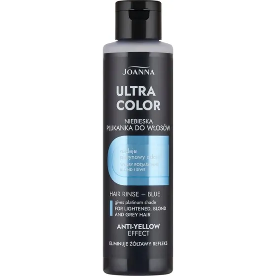 Joanna Ultra Color płukanka do włosów niebieska 150ml